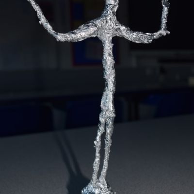 Year 5 Giacometti inspired people